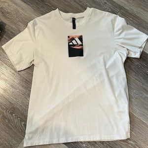 Adidas Cream t shirt